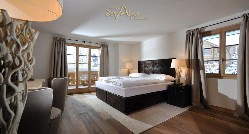 Hotel Des Alpes Superieur グスタード 部屋 写真